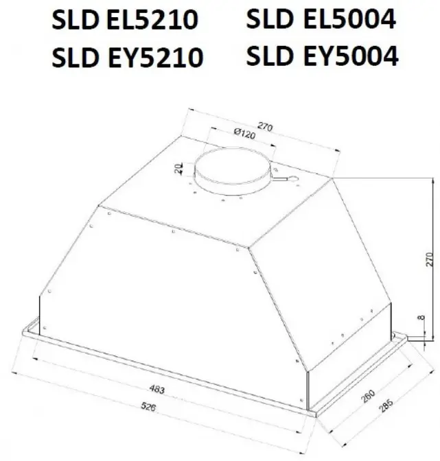 Встраиваемая вытяжка Schaub Lorenz SLD EY5210 фото 10
