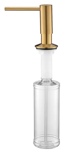 Дозатор Paulmark DECUS D004-BG брашированное золото фото 1 Дозатор Paulmark DECUS D004-BG брашированное золото фото 1
