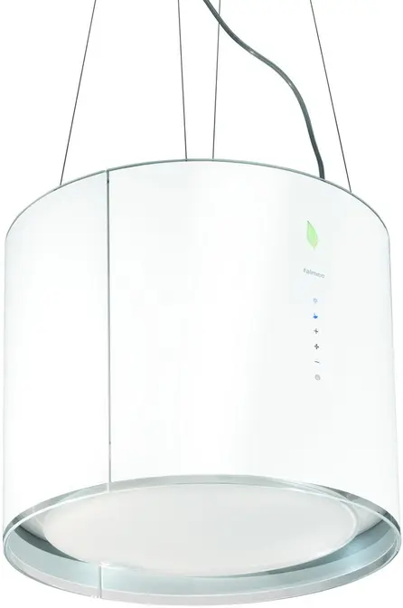 Вытяжка Falmec Eolo isola 45 (450) (с системой E.ion) ECP white фото 2