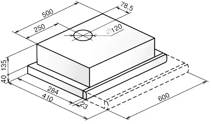 Встраиваемая вытяжка Faber FLOX GLASS BK A60 фото 4