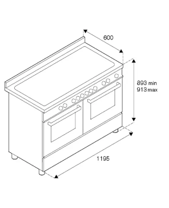 Варочный центр Bertazzoni PRO125I2ENET Чёрный глянец фото 4 Варочный центр Bertazzoni PRO125I2ENET Чёрный глянец фото 4