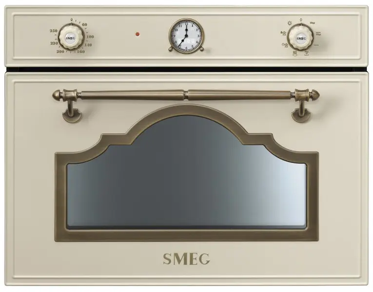 Встраиваемая микроволновая печь Smeg SF4750MPO фото 1