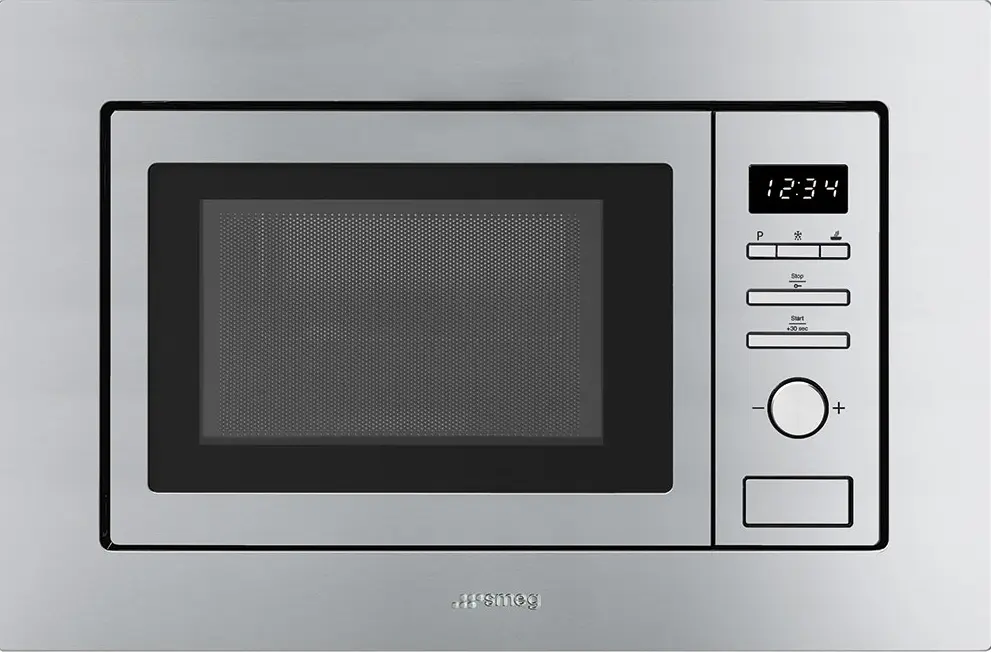 Встраиваемая микроволновая печь Smeg FMI017X фото 1