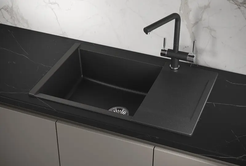 Мойка GRANULA Estetica 7807, ЧЁРНЫЙ фото 3 Мойка GRANULA Estetica 7807, ЧЁРНЫЙ фото 3