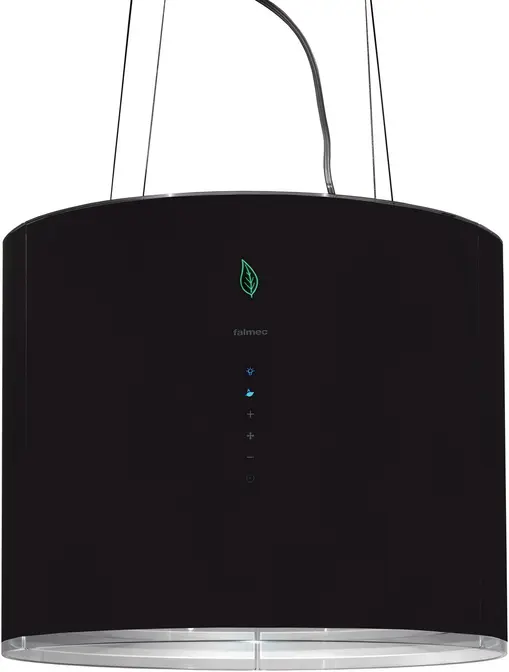 Вытяжка Falmec Eolo isola 45 (450) (с системой E.ion) ECP black фото 1