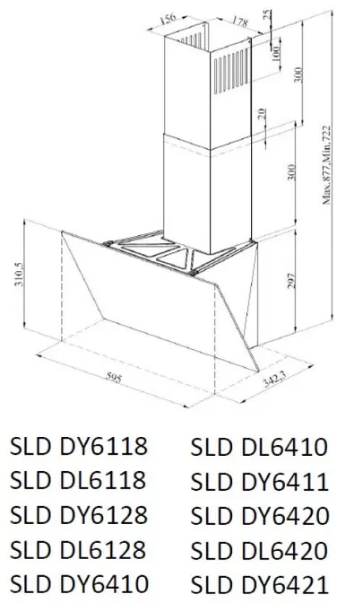 Вытяжка Schaub Lorenz SLD DL6118 фото 6