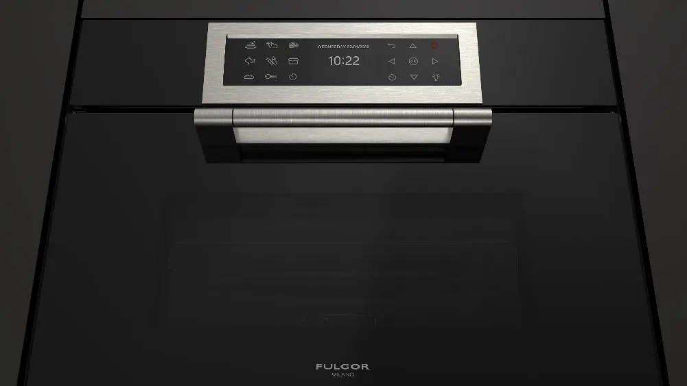 Компактный духовой шкаф с функцией СВЧ Fulgor Milano FCLCMO 4510 TEM BK фото 6