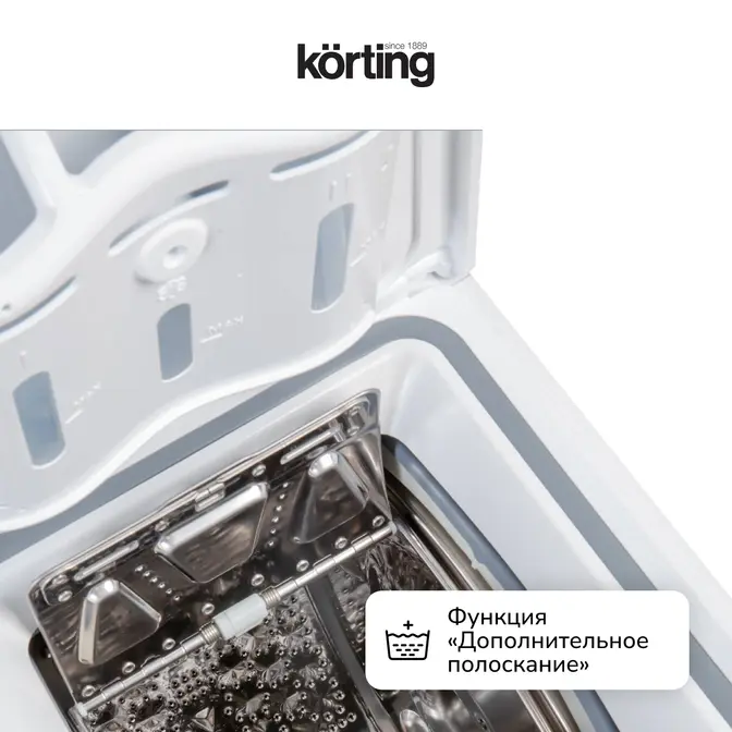 Стиральная машина Korting KWMT 1270 I фото 7