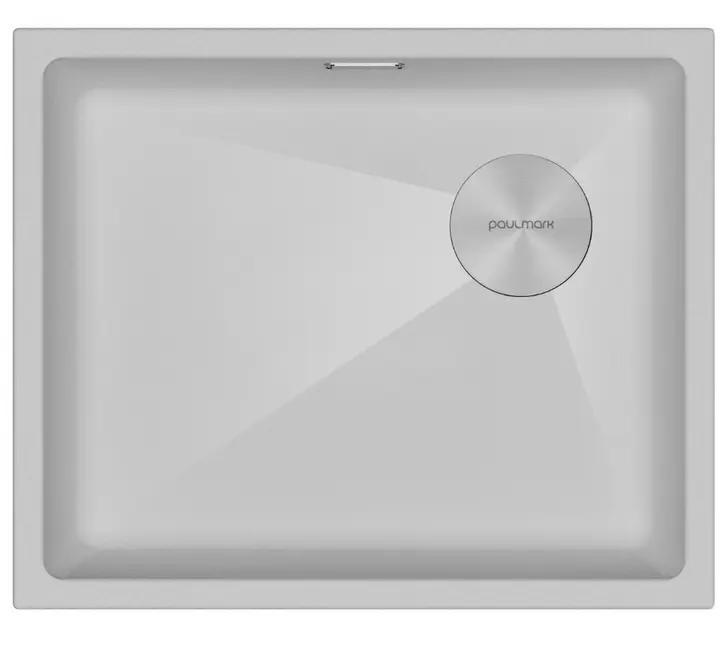 Мойка Paulmark LUMI 55UNI-SKEW LU55SK-WH белый фото 1 Мойка Paulmark LUMI 55UNI-SKEW LU55SK-WH белый фото 1
