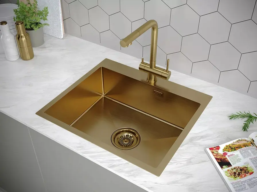 Смеситель Paulmark SKALEN Sk213020-BG брашированное золото фото 3 Смеситель Paulmark SKALEN Sk213020-BG брашированное золото фото 3