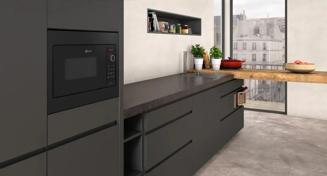 Встраиваемая микроволновая печь Neff HLAWG25S3 фото 4