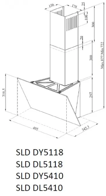 Вытяжка Schaub Lorenz SLD DY5118 фото 6