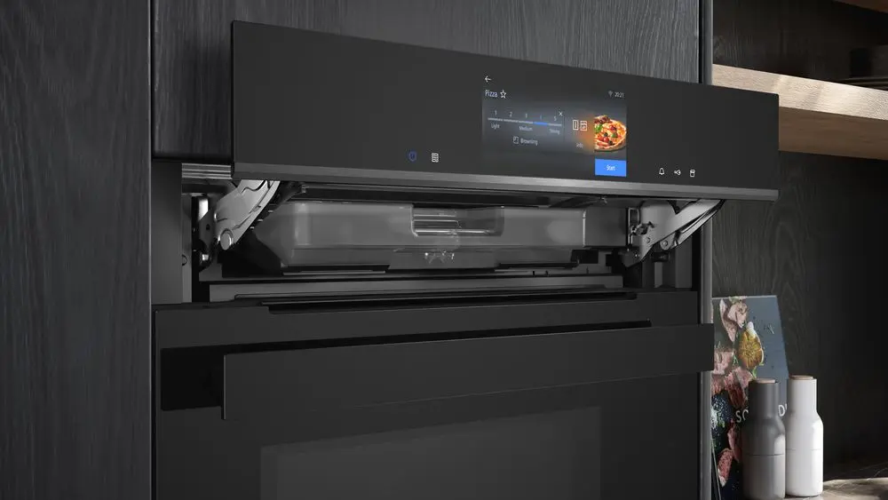 Духовой шкаф с свч и паром Siemens HN978GQB1 фото 5