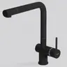 Смеситель Falmec ISEO CORNER BLACK (однорычажный, чёрный) Смеситель Falmec ISEO CORNER BLACK (однорычажный, чёрный)