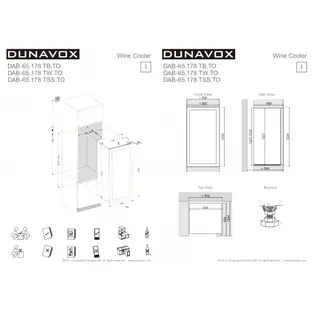 Винный холодильник Dunavox DAB-65.178TSS.TO фото 3