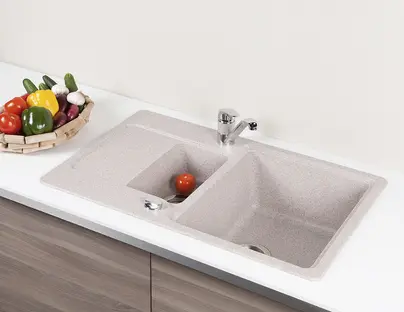 Мойка SCHOCK  Cambridge 60 D  Cristalite мокка фото 2
