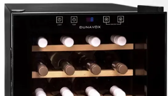 Винный холодильник Dunavox DX-20.62KF фото 3 Винный холодильник Dunavox DX-20.62KF фото 3