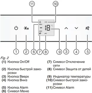 Встраиваемый морозильник V-ZUG Iglu 60i FR6T-51077 фото 3