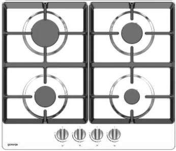 Газовая варочная панель Gorenje G641XHC фото 1