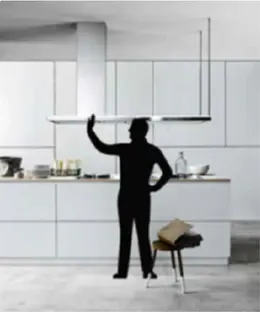 Вытяжка Falmec DESIGN LUMEN ISOLA STEEL 175 SX фото 2