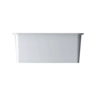 Мойка Omoikiri Torishima 67-U/I-WH Glossy Natceramic/белый фото 3