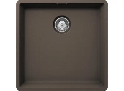 Мойка SCHOCK  Brooklyn 50  Cristalite 456х456 (подстольный монтаж) мокка фото 1
