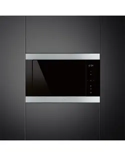 Встраиваемая микроволновая печь Smeg FMI325X фото 3