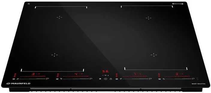 Индукционная стеклокерамич. панель MAUNFELD CVI604SBEXBK Inverter фото 2