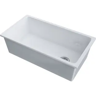 Мойка Omoikiri Tokara 88-U/I-WH Glossy SIDE Natceramic/белый фото 2