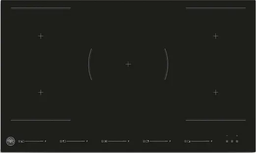 Индукционная стеклокерамич. панель Bertazzoni P905I2M30NV Чёрное стекло Индукционная стеклокерамич. панель Bertazzoni P905I2M30NV Чёрное стекло
