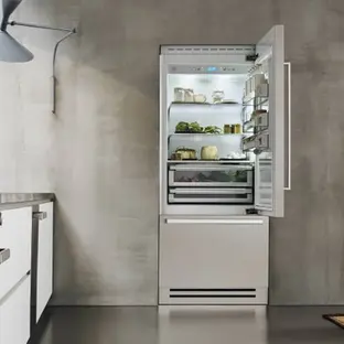 Холодильник Bertazzoni REF90PIXR петли справа фото 2