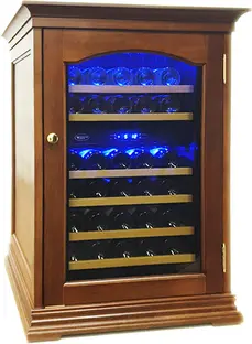Винный холодильник Cold Vine C34-KBF2 (Wood) фото 1