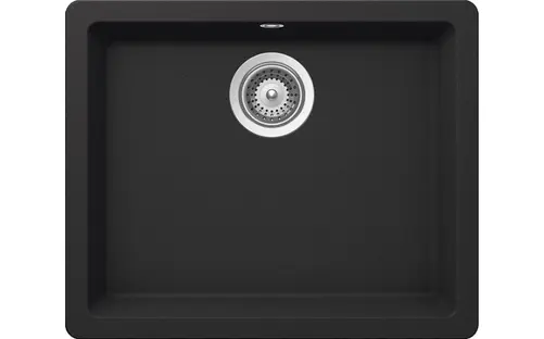 Мойка SCHOCK  Quadro 60 Cristalite 550x430 (подстольный монтаж) оникс