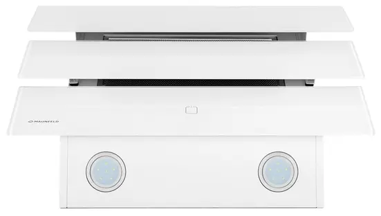 Вытяжка Maunfeld CASCADA 50 Glass White фото 2