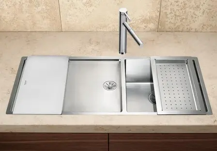 Мойка Blanco Claron 400/550-T-IF/N чаша справа Мойка Blanco Claron 400/550-T-IF/N чаша справа