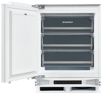 Морозильник встраиваемый MAUNFELD MBFR88SWGR Inverter фото 1