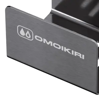 Держатель для губки Omoikiri SH-01-GM нерж.сталь/вороненая сталь фото 3