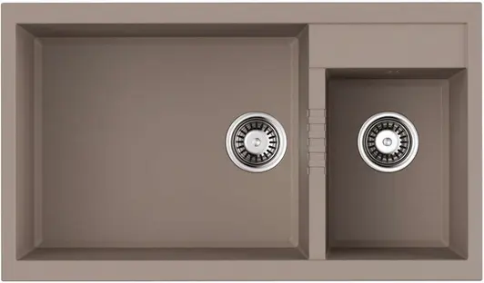 Кухонная мойка OMOIKIRI TEDORI 86-2-LB-SA (арт. 4993934)
