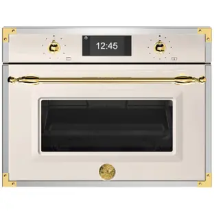 Компактный дух.шкаф Bertazzoni F457HERMWTAG Слоновая кость, золотой