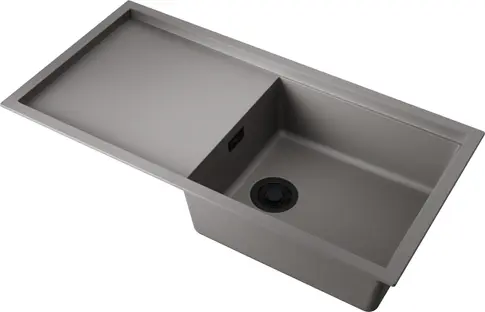 Кухонная мойка OMOIKIRI Sintesi 100-GR Artceramic/Leningrad grey фото 2 Кухонная мойка OMOIKIRI Sintesi 100-GR Artceramic/Leningrad grey фото 2