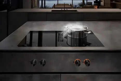 Индукционная стеклокерамич. панель с вытяжкой Gaggenau CV492105 фото 2 Индукционная стеклокерамич. панель с вытяжкой Gaggenau CV492105 фото 2