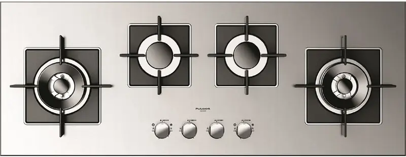 Газовая варочная панель Fulgor Milano FSH 1124 G 2DWK XX Газовая варочная панель Fulgor Milano FSH 1124 G 2DWK XX
