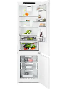 Встраиваемый двухкамерный холодильник AEG SCB819E8TS фото 1