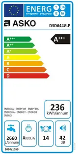 Встраиваемая посудомоечная машина Asko DFI655G.P фото 3