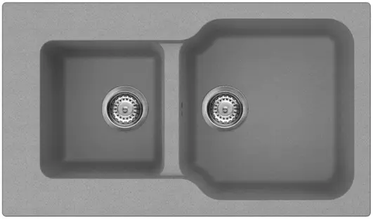 Кухонная мойка OMOIKIRI Maru 86-2-GR(арт.4993575)