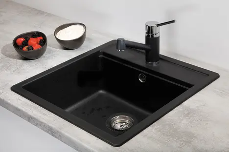 Мойка SCHOCK  Nemo 50  Cristalite неро фото 2