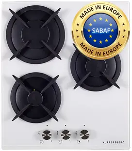 Газовая варочная панель Kuppersberg FQ 4 TG W