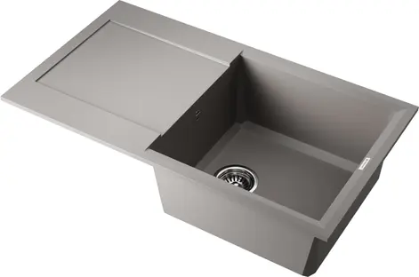 Кухонная мойка OMOIKIRI Sakaime 78-GR Tetogranit/leningrad grey фото 2