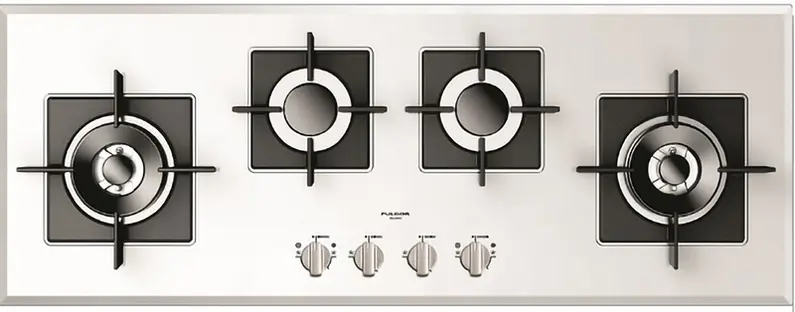Газовая панель Fulgor Milano FCH 1124 G 2DWK WH