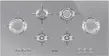 Варочная поверхность Smeg PXL6106 Dolce Stil Novo